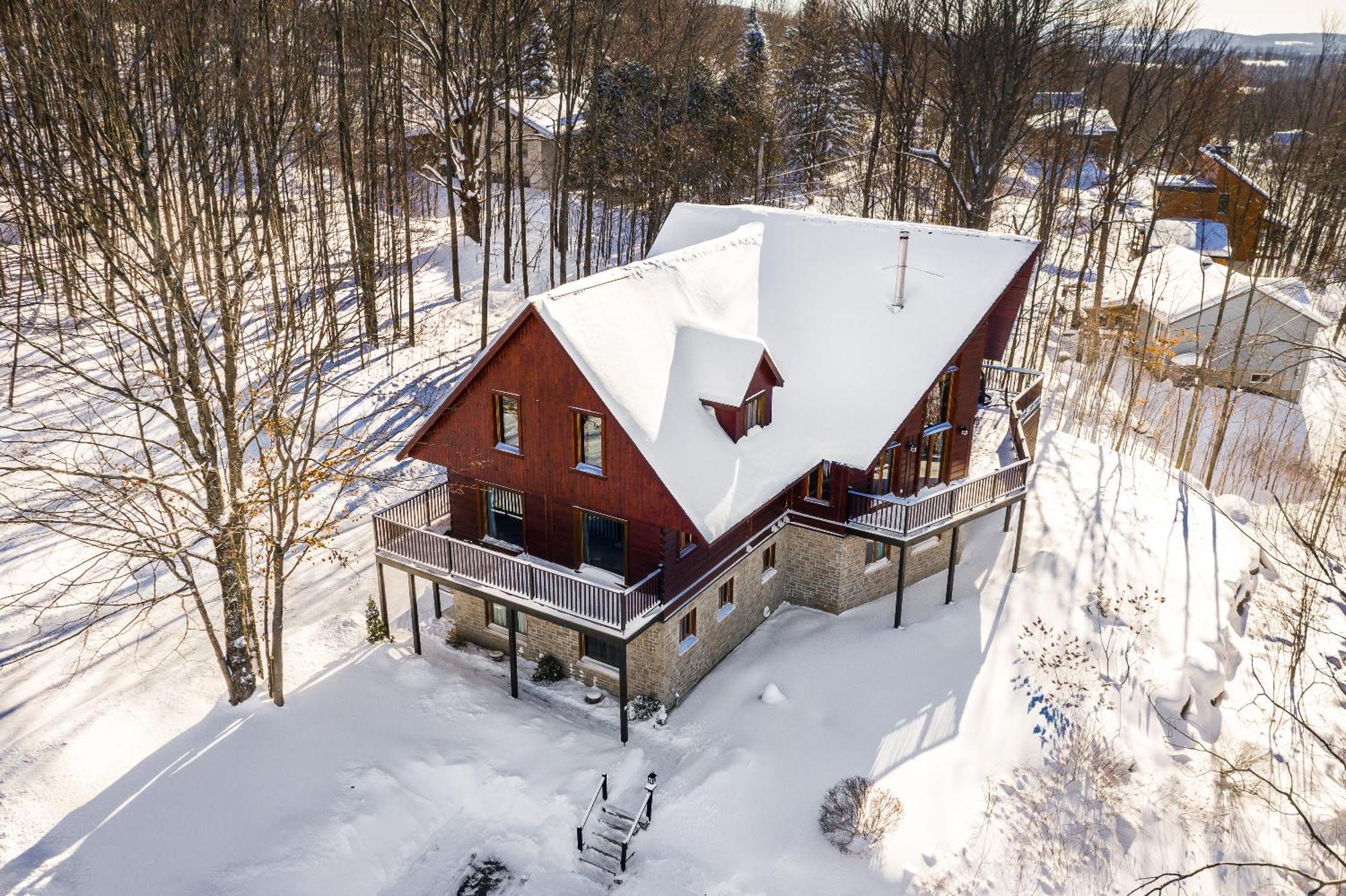 La Boheme - Bed & Breakfast Bromont Eksteriør bilde